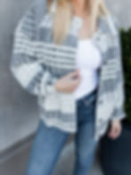 gray coat detail view