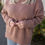 Thumbnail: brown sweater detail view