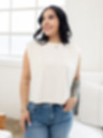 white top front view