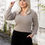 Thumbnail: taupe sweater front view