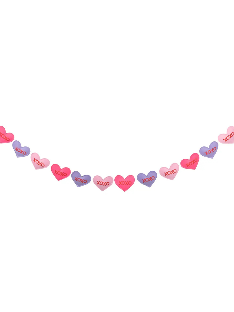 Thumbnail: Puffy Felt Banner | Conversation Hearts