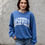 Thumbnail: blue sweatshirt front view