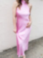 pink dress detail view