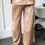 Thumbnail: brown pants back view