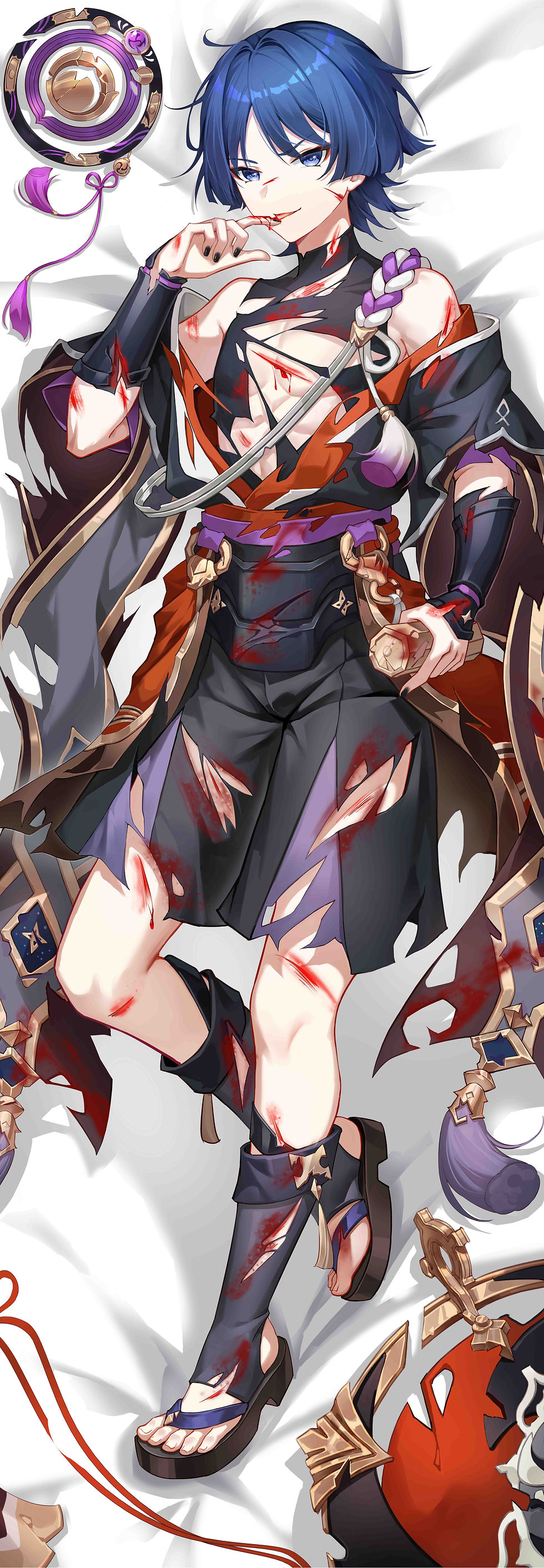Thumbnail: Wanderer Full Body Pillow Case, Double Sided 2-Way Tricot
