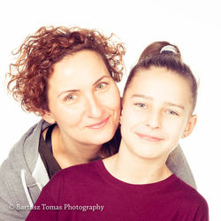 Mother with daughter