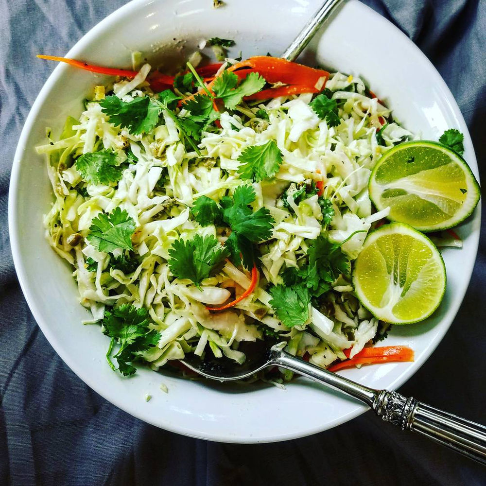 Jalapeno Lime Coleslaw