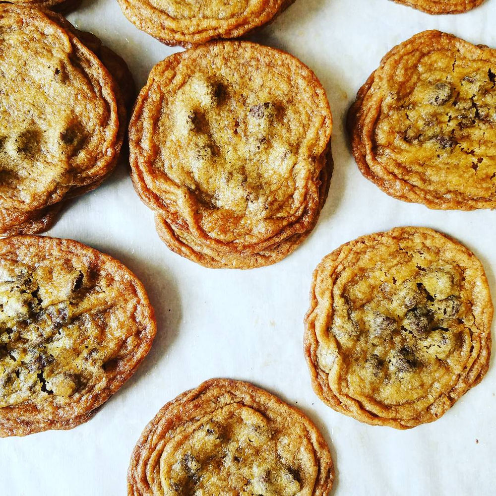 Buttery, Sugary, Chewy, Flat Cookies (the best ever)
