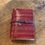 Thumbnail: Rustic patterned red leather journal