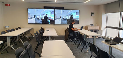 sala de capacitacion videoconferencia nuvera mcu colonbia