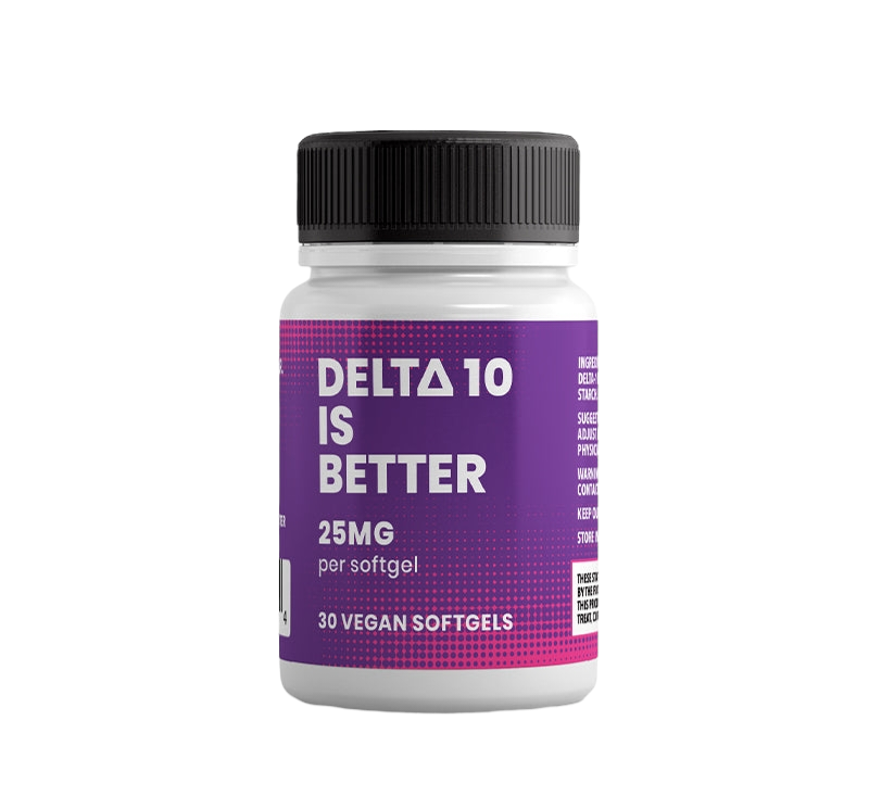 Delta 10 Is Better Vegan Softgels