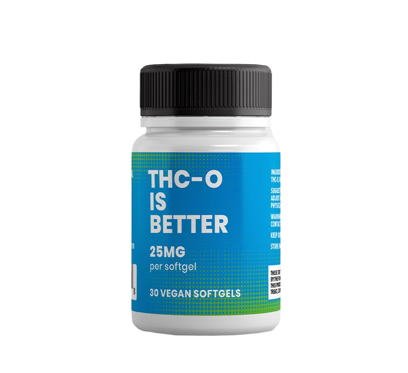 THC-O is Better Vegan Softgels (25mg)