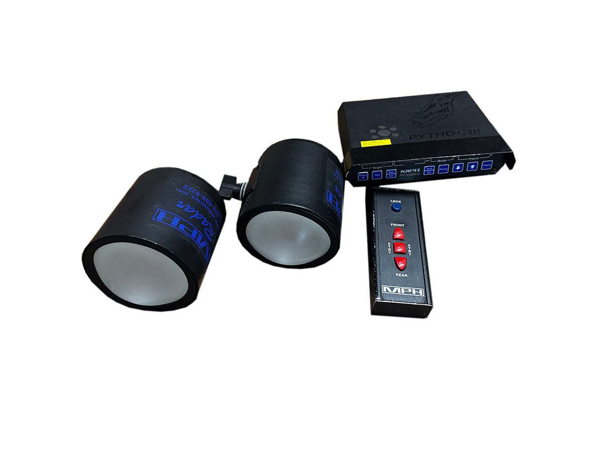 MPH Python III Dual Radar System, Remote, X/K/Ka Band