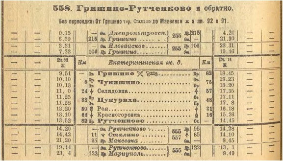 Пассажирское расписание - 1931: бонус от Андрея Уланова