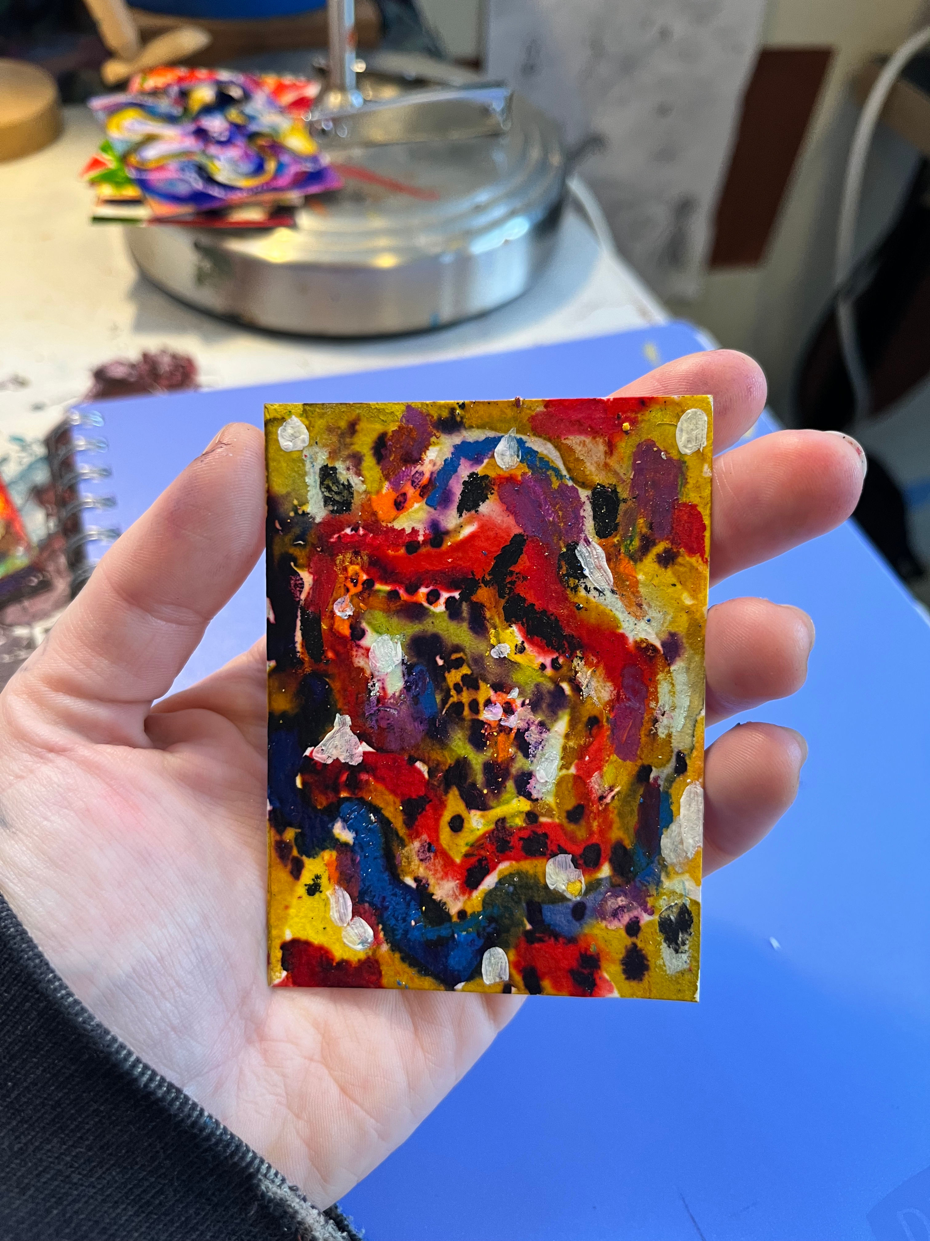 Wormhole ACEO 2.5 x 3.5 in