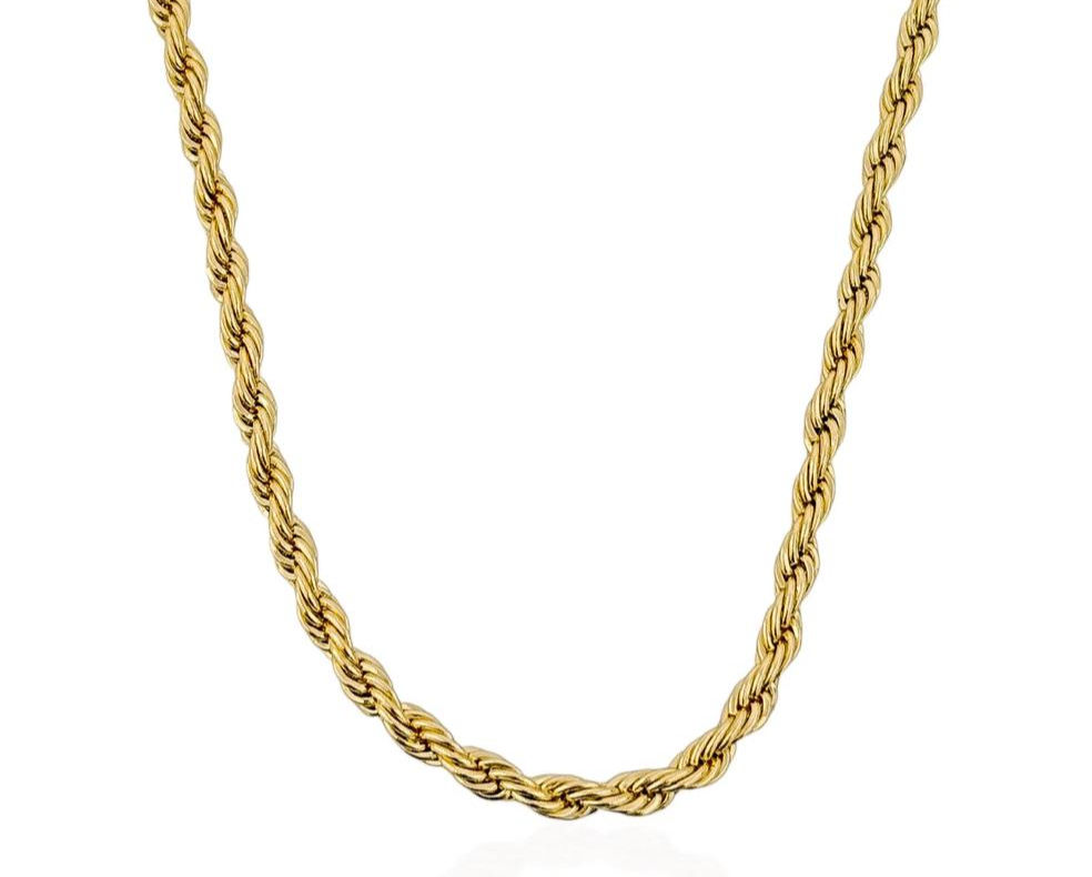 COLAR CORDÃO BAIANO M - OURO