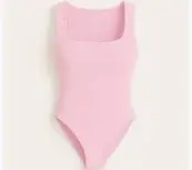 BODY DECOTE QUADRADO E ALÇAS LARGAS- ROSA