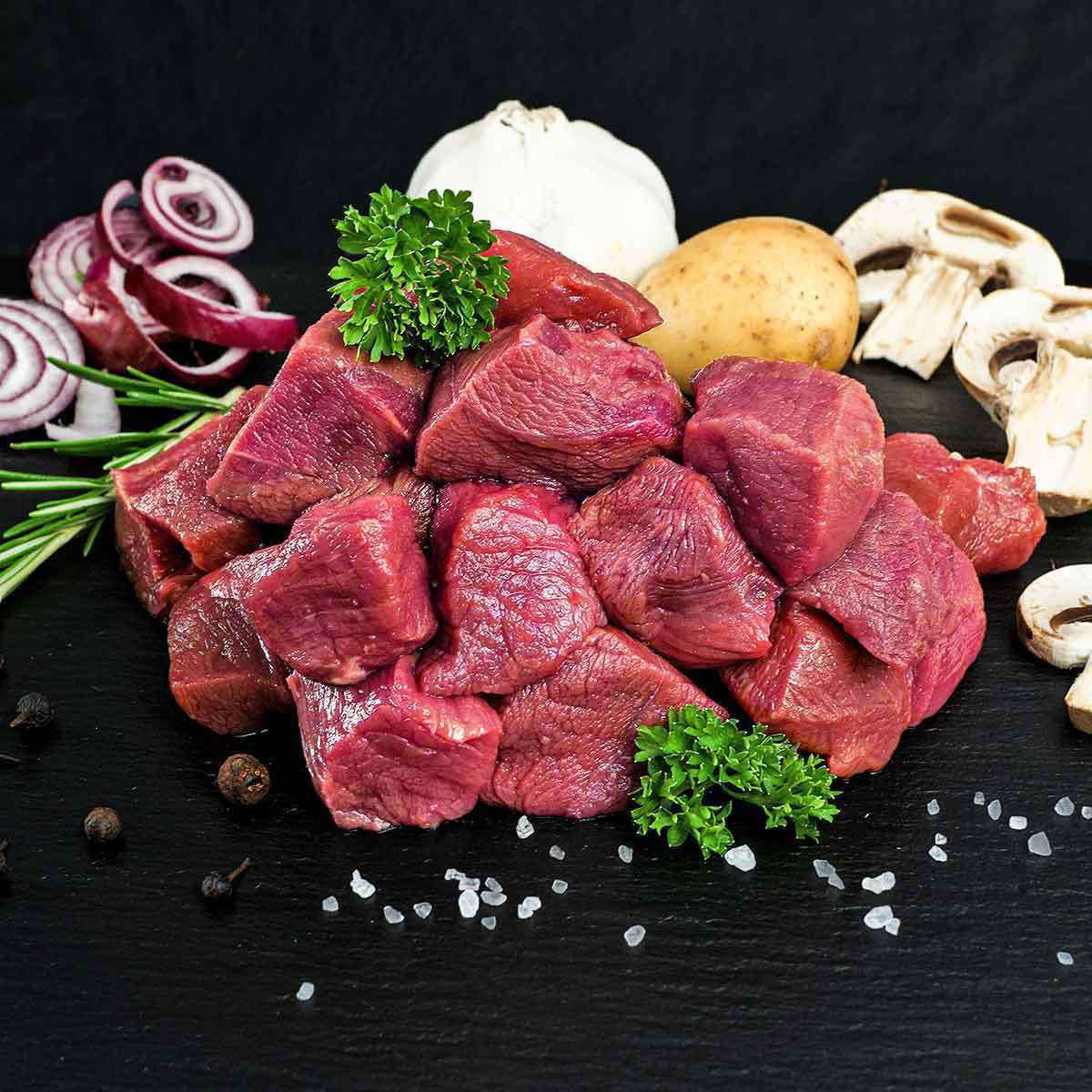 Wildschwein - Gulasch