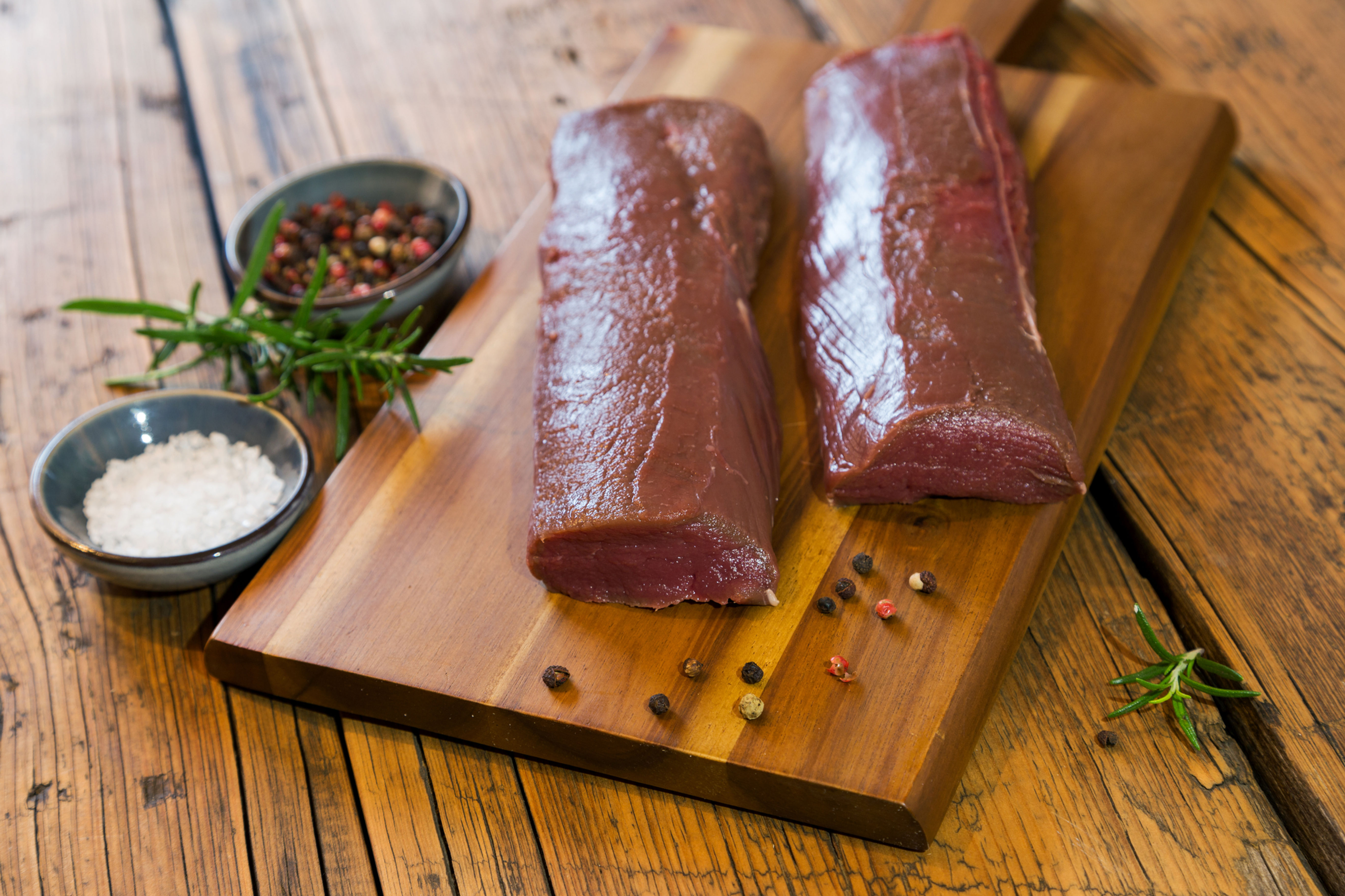 Reh - Rückensteak (2x200 g, frisch)