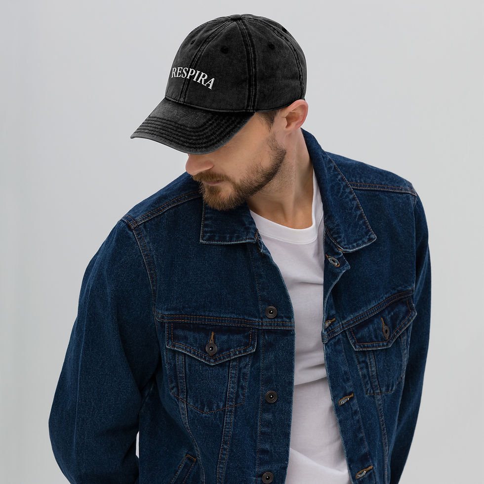 Miniatura: Vintage Cotton Twill Cap