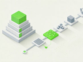 Isometric accreditation and risk pathway illustration