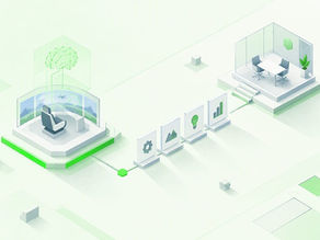 Isometric engineering recruitment pathway illustration