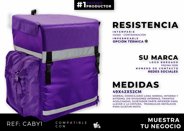 BOLSO PARA DOMICILIOS-MORRAL PARA DOMICILIOS-MALETA PARA DOMICILIOS-BOLSO IMPERMEABLE-MORRAL IMPERMEABLE-MALETA IMPERMEABLE-CAJON DE DOMICILIOS-BOLSO-MORRAL-MALETA-DOMICILIO