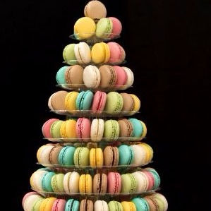 Macarons de Goiaba, Coco e Limão