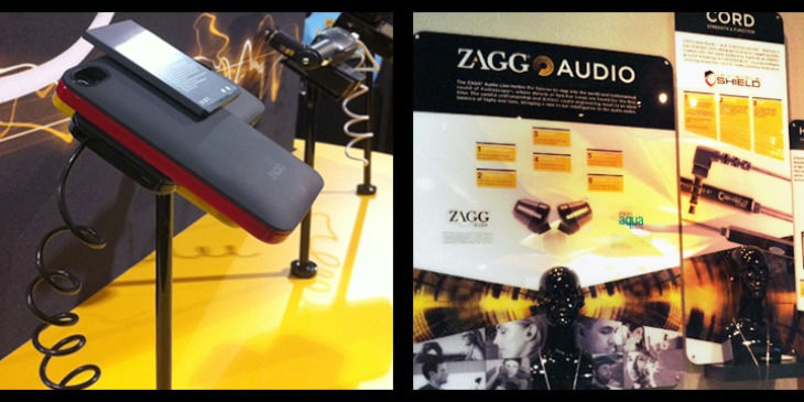 Inside the ZAGG store: Audio and Charging displays