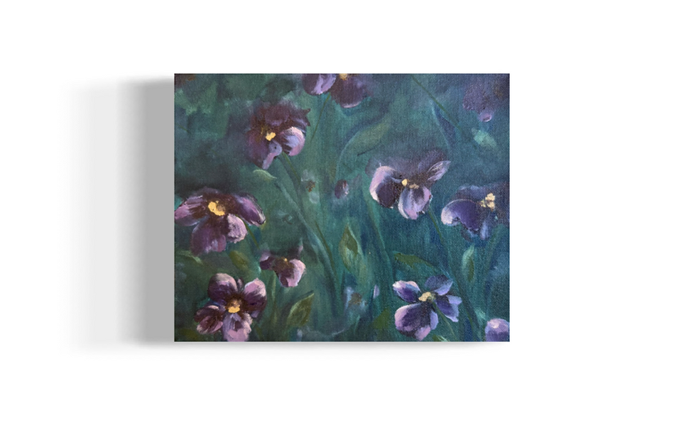 Thumbnail: The Garden | Original 8×10 Oils | Invitation Collection