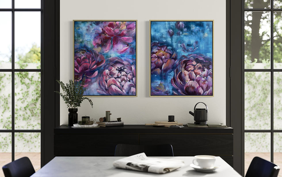 Thumbnail: REDEEMED Original Mixed Media Oil Painting | 20 × 24 inches| Framed