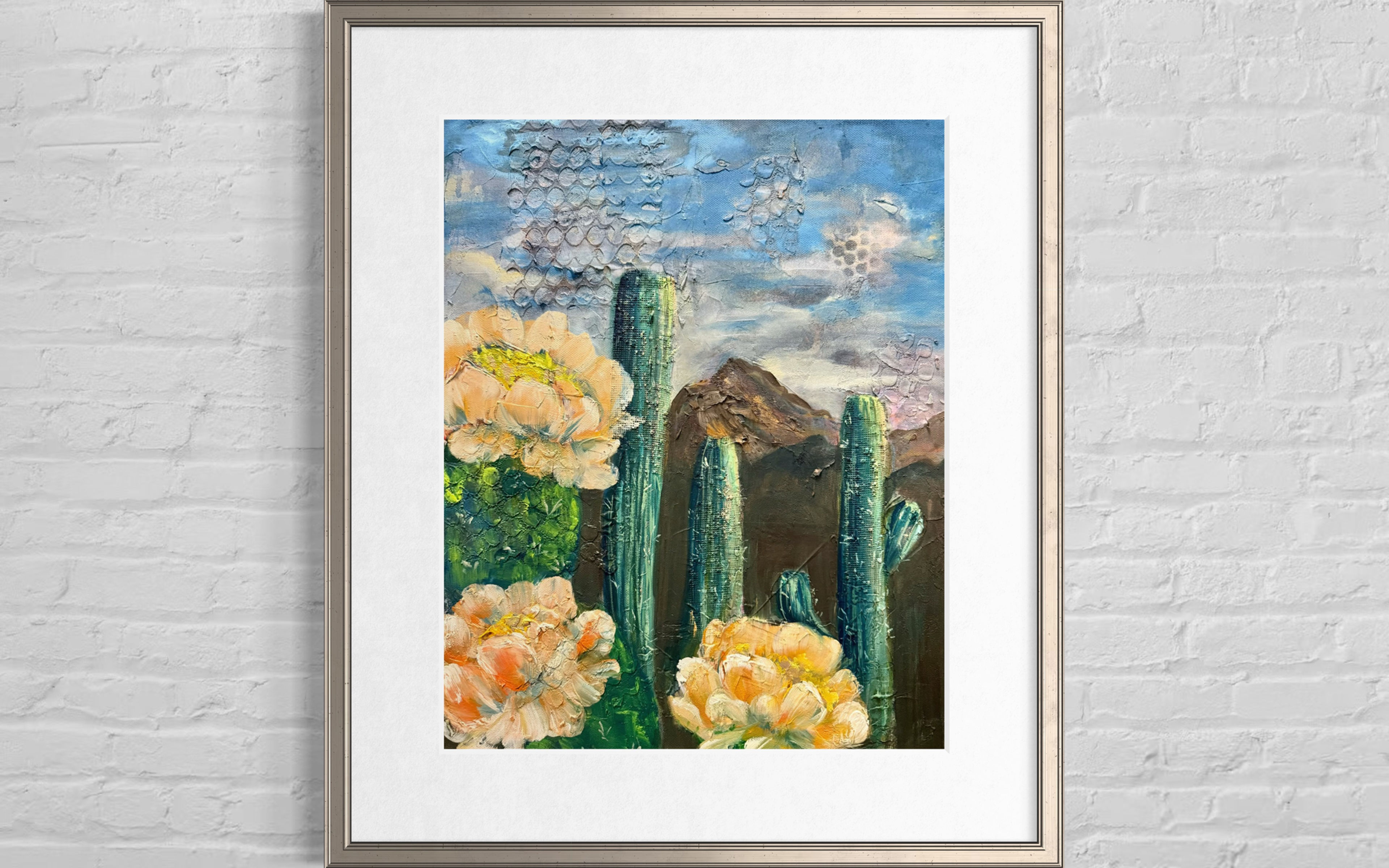 "Desert Horizon" Matted Fine Art Print Limited & Numbered Multiple Sizes