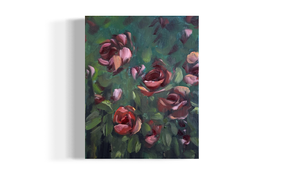 Thumbnail: The Garden | Original 8×10 Oils | Invitation Collection