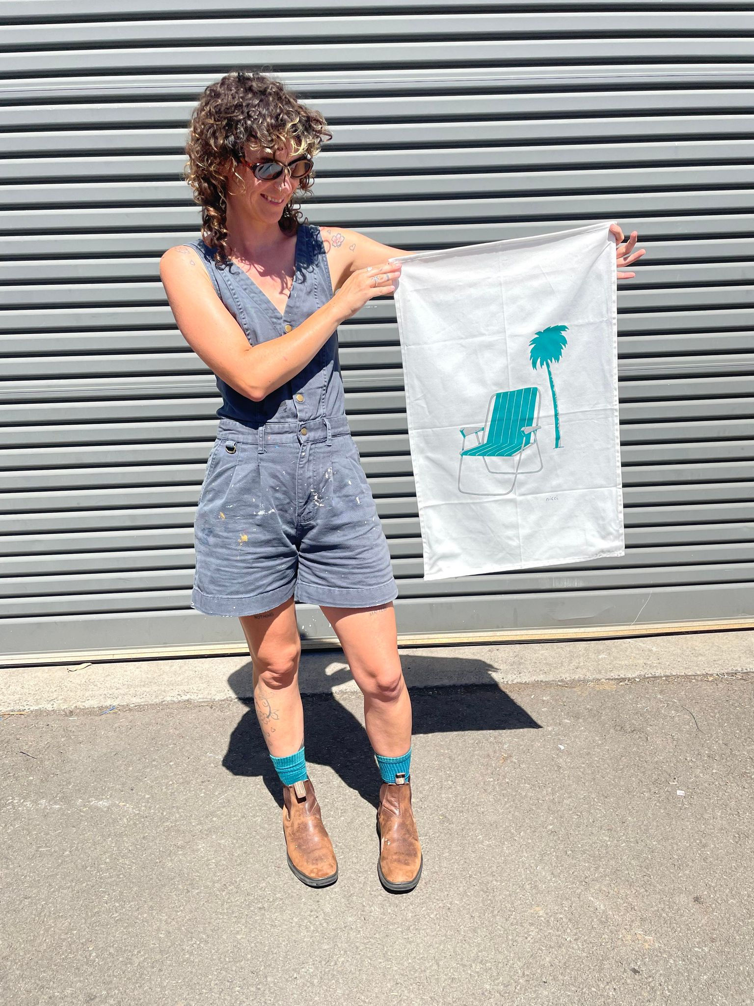 Screenprinted Teatowel