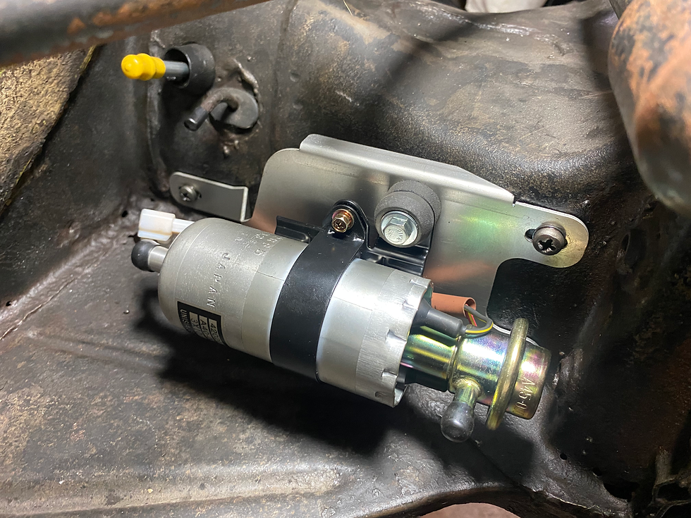 Thumbnail: VW Aircooled Bug Beetle Universal Fuel Pump Mount Bracket