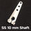 Thumbnail: Universal Throttle Linkage Lever 10mm Cross Shaft Mikuni Solex OER Weber Dellort