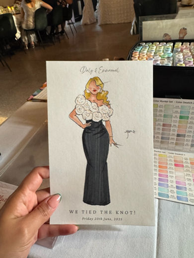live fashion illustration