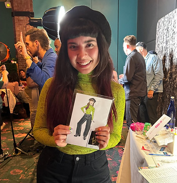 live fashion illustrator nyc