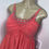 Thumbnail: Red clover jeweled chiffon Dress 