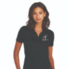 Women's Mercer+Mettle® Black Polo