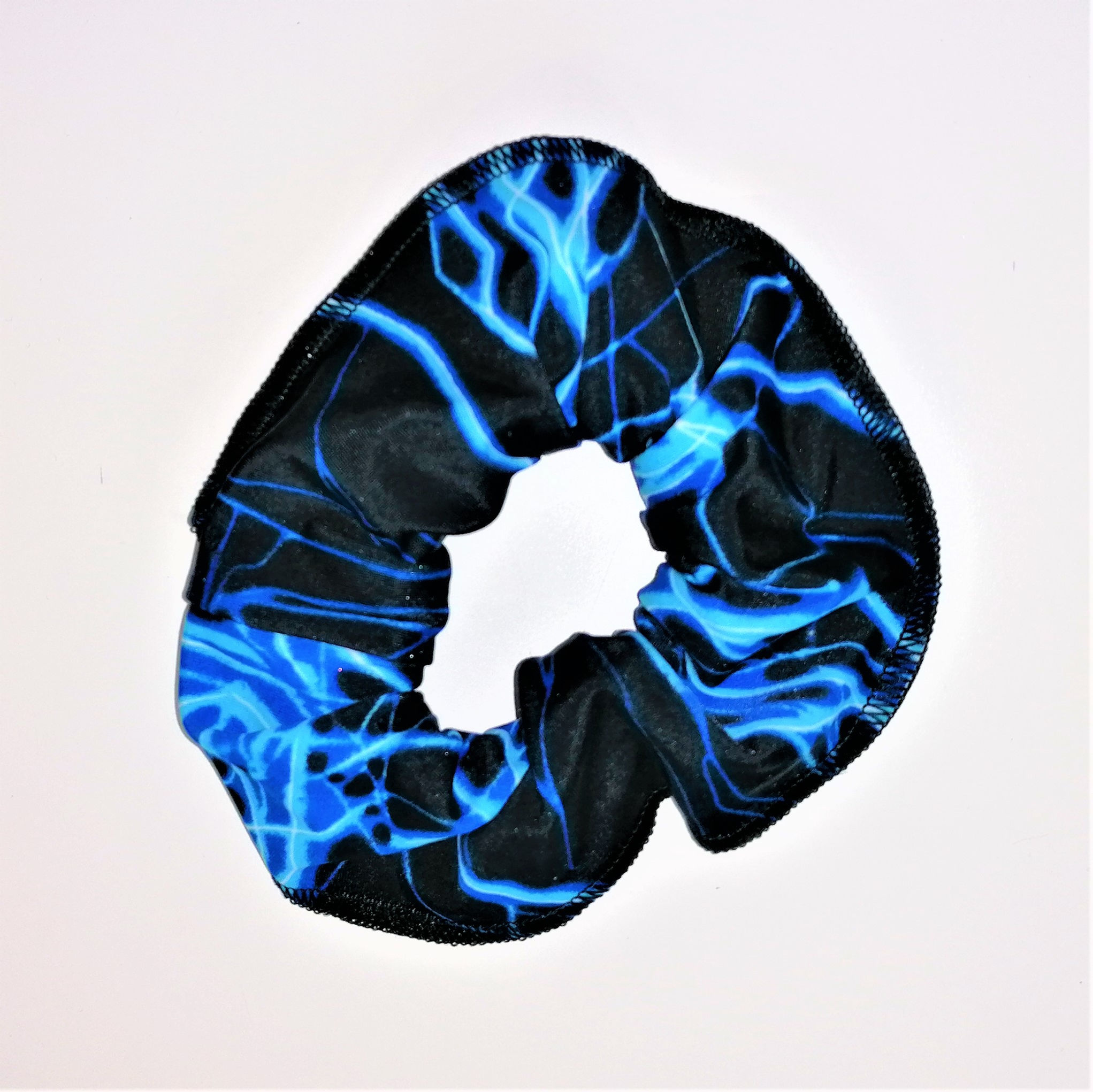 elastico fulmini blu