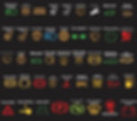 A Variety Of Common Dashboard Warning Symbols