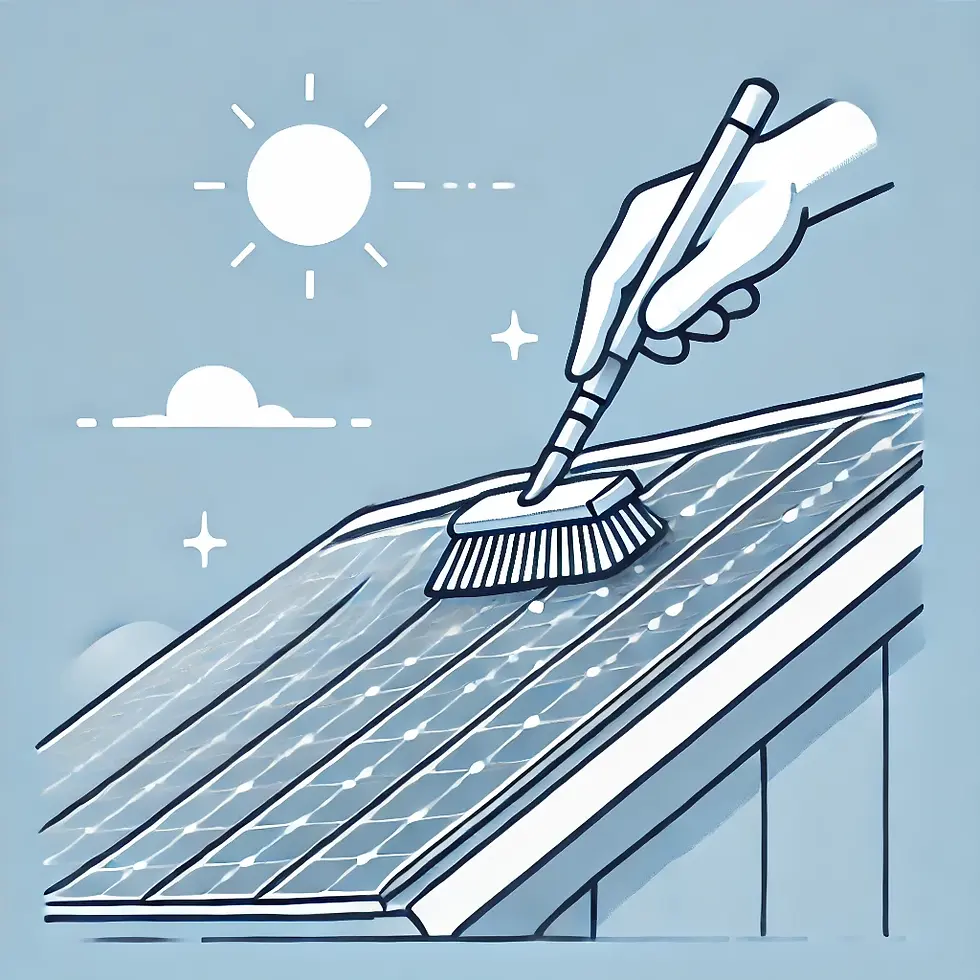 solar panel maintenance