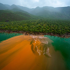 Exploring Kenya's landscapes on a helicopter journey - Aerial Photography