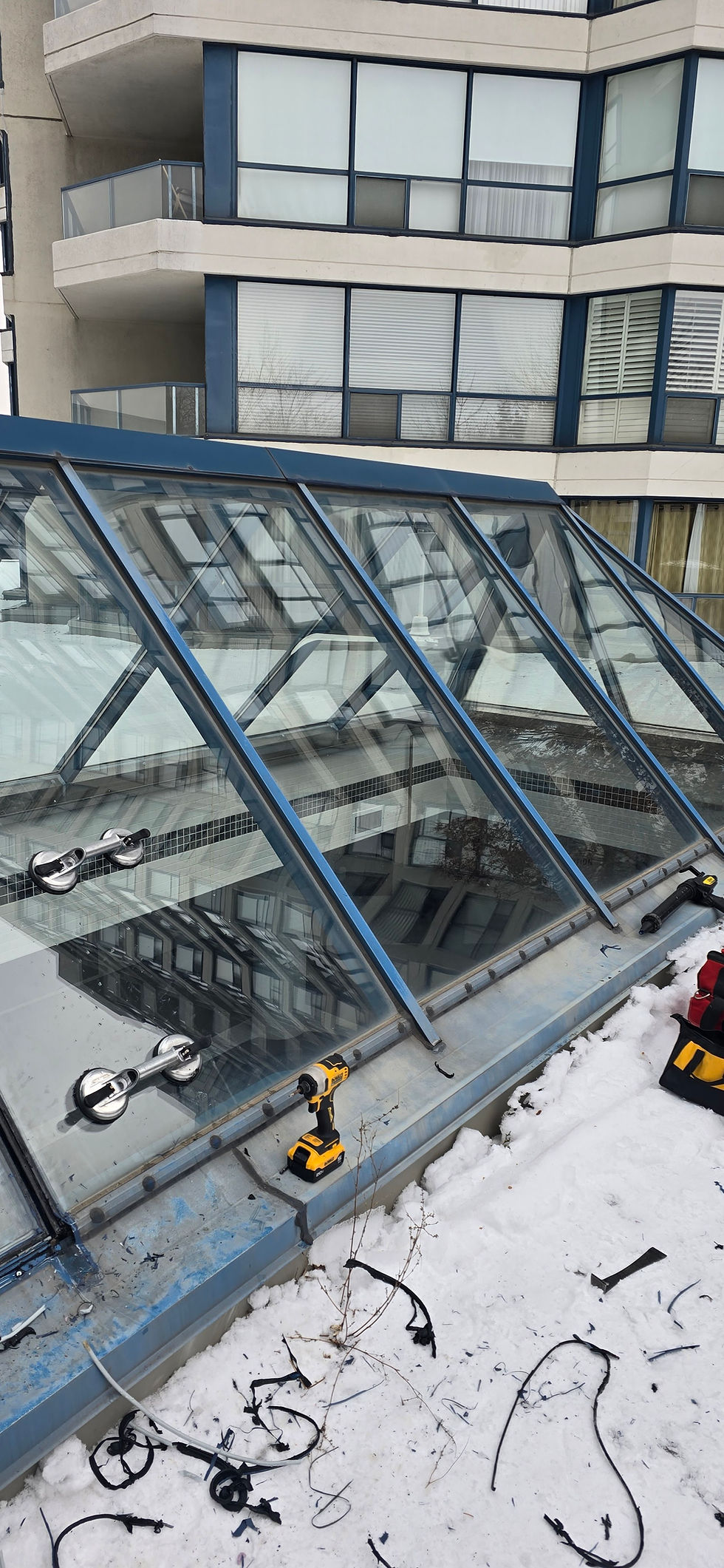 Skylight - Glass replacement