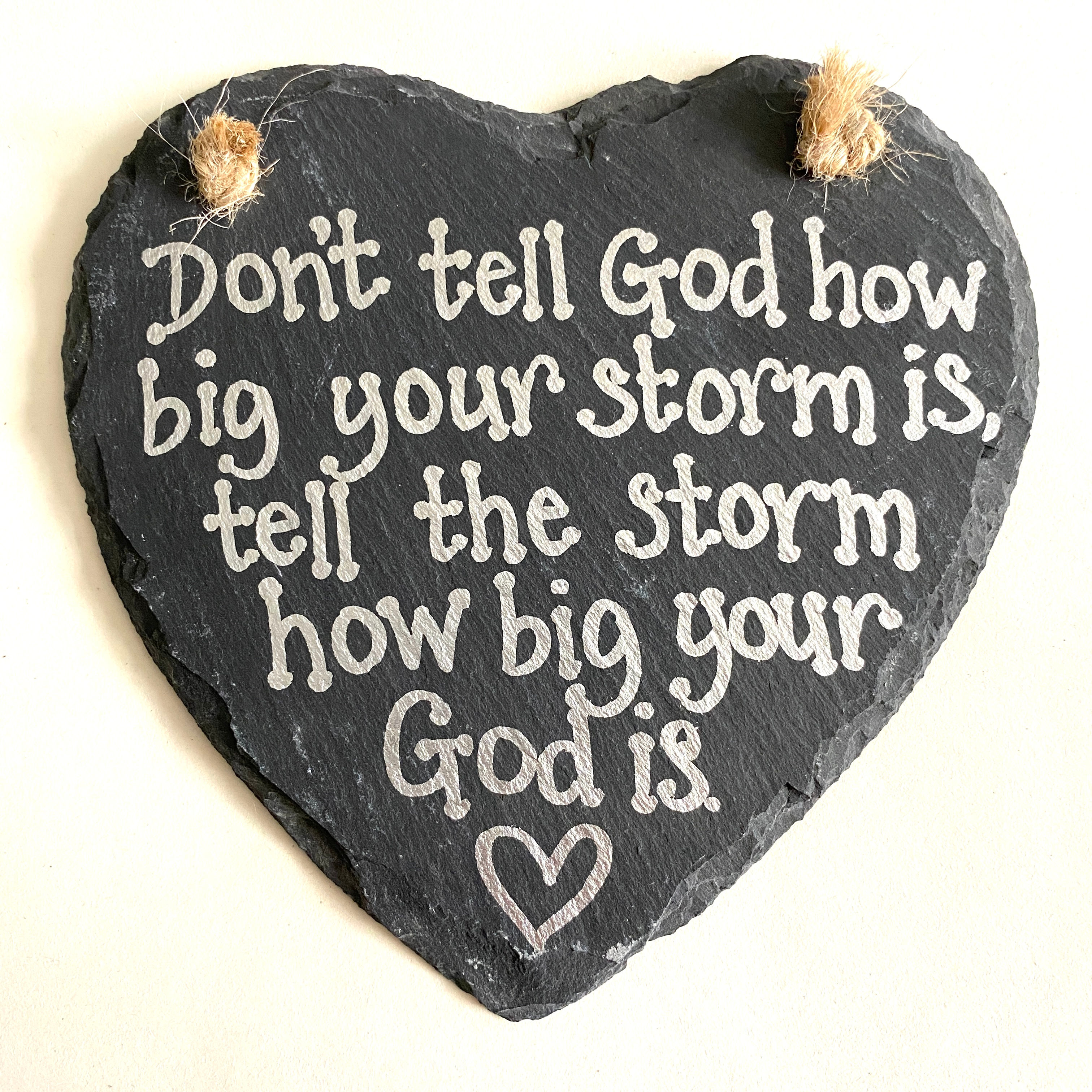 ‘Storm’ Christian Slate Heart