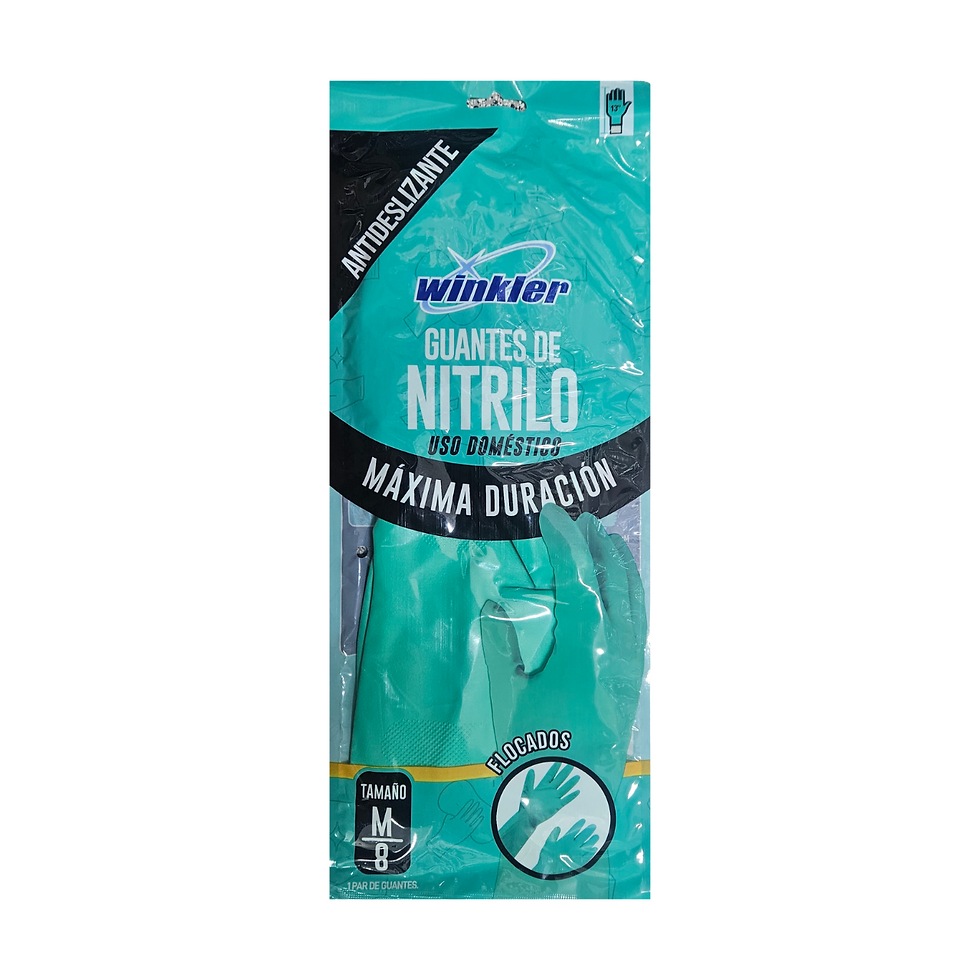 GUANTE VERDE NITRILO