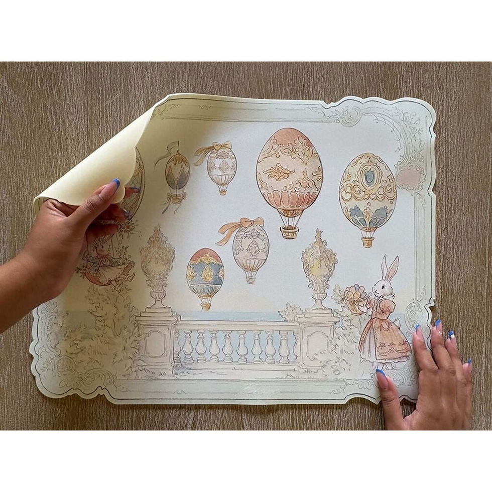 Miniatura: Tovaglietta in vinile Rococò