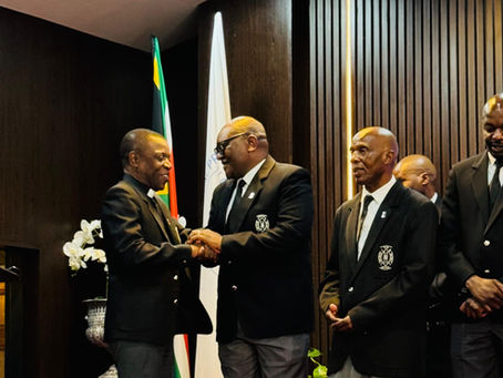 Former Gauteng Premier David Makhura Robed into EPCSA Men's Guild at Mamelodi East Parish