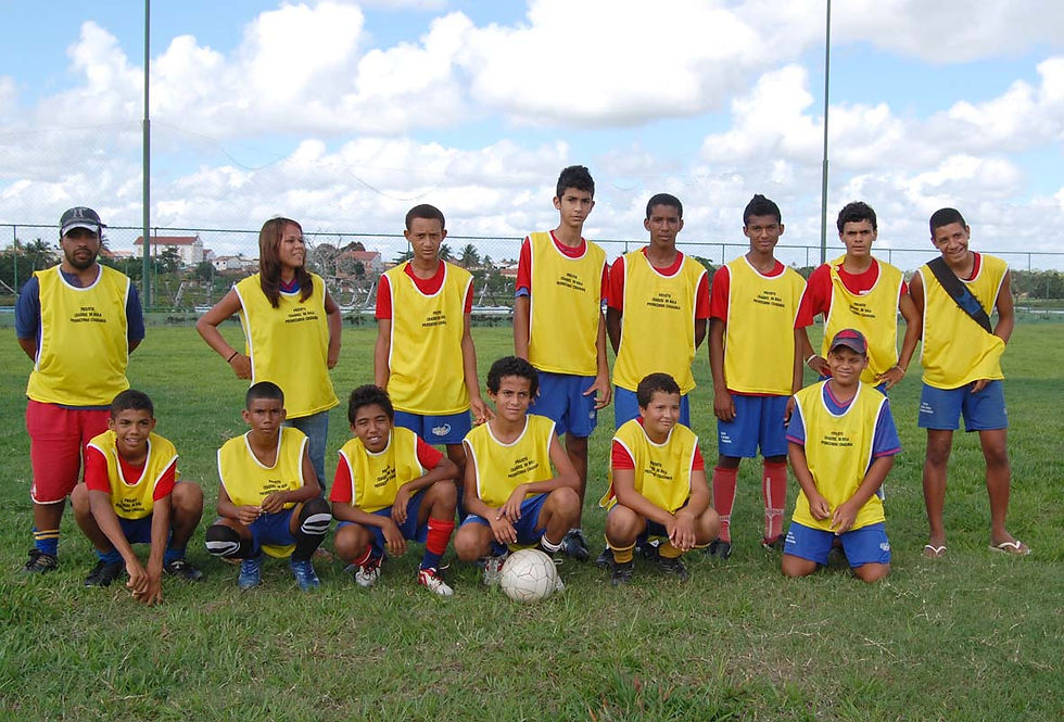alunos do projeto CBPC COM TUCA